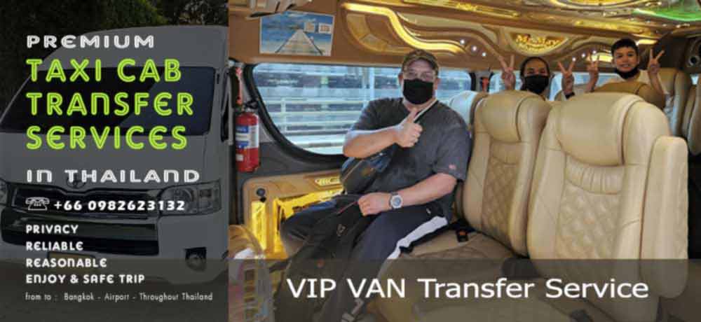 VIP VAN Taxi Transfer Service Thailand 
