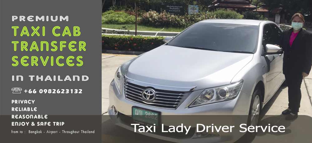 Private Taxi Female Driver Service Bangkok